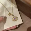 2026 Collar Llamativo de Lujo con Borlas Cadena de Clavícula Hueca de Oro de Alto Valor Colección de Collares Elegantes de Gama Alta