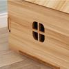 Casa de Madera para Perro Dividida Cuatro Estaciones Nido Interior para Gato Sombrilla de Verano Cobertizo Exterior para Perro Nido de Madera para Perro