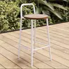 Banqueta Tendência Colorida Casa Banqueta Alta Cadeira de Bar Nórdico Leve Designer Exterior Moderno Simples Lazer