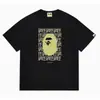 24 Tendencia Caliente de Verano en Línea: Camiseta bAPe Cabeza de Mono, Diseño Camuflaje, Camiseta Unisex de Manga Corta con Cuello Redondo
