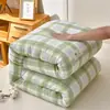 Colcha de Algodón de Xinjiang para Invierno Desmontable y Lavable Colcha para Dormitorio de Otoño e Invierno Núcleo Lavado de Algodón Engrosada Cálida Colcha para Estudiante