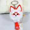 Nuevo Llavero Colgante Creativo de Bola Peluda para Gato Lindo Exquisito Regalo Gato de la Suerte Bola de Pelo Adorno Pequeño para Bolsa
