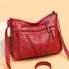 Bolso tote simple retro al por mayor para mujer, nuevo bolso de hombro de gran capacidad para madres, bolso cruzado de moda para personas de mediana edad y mayores
