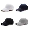 Gorra de Béisbol Lisa de Algodón Puro de 6 Paneles para Adultos para Mujer, Gorra Versátil de Estilo Coreano Negra Lisa para Sombrear el Sol para Hombres, Gorra de Béisbol Transfronteriza