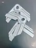 Chapa Metálica Galvanizada Modelo Nuevo Escuadra de Ángulo con Brida Plana Escuadra de Ángulo de Acero Inoxidable Conducto de Aire Accesorios para Conductos de Aire 1.0 mm Fabricante
