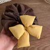 Elástico de Cabelo de Intestino Grosso de Pão Gordo Novo de Dongdaemun da Coreia do Sul Estilo Ocidental Moda Nicho Mais Fácil para Combinar Elástico de Cabelo Fofo