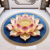 Alfombra de Loto Transfronteriza Alfombrilla de Mesita de Noche Esterilla para Asiento Alfombrilla Antideslizante para Pies Amazon Alfombrilla Antideslizante para Entrada Aislamiento Refrigerante Alfombrilla de Terciopelo de Cristal