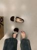 Sapatos Mary Jane Redondos Retrô com Camurça 2025 Novos Versáteis Confortáveis para o Dia a Dia Planos Individuais para Mulheres