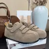 Venta Caliente Otoño Retro Velcro Birkenstock Zapatos Mujer 2026 Nuevo Estilo Dedo Gordo Suela Suave Deporte Casual Zapatos de Pan