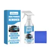 Homonth Removedor de Óxido en Polvo de Hierro para Coche Pintura de Coche Neumático Óxido Pulido Limpieza Descontaminación Renovación de Óxido