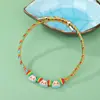 Pulseras de Cuerda Coloridas del Festival del Bote del Dragón, Colgantes Iridiscentes de Dibujos Animados de Tamales de Arroz, Pulseras Ajustables Trenzadas Brillantes y Joyería