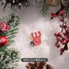 Novo Broche Série Natal Comércio Exterior Árvore de Natal Boneco de Neve Roupas Acessórios Bonito Desenho Animado Emblema Decoração