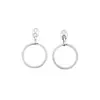 Accesorios y colgantes populares de aleación para llaveros transfronterizos, llavero con hebilla de ocho, accesorios de anillo de joyería de nuevo estilo