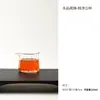 Taza de Carenado de Vidrio de Cristal, Jarra de Té Hecha a Mano Resistente al Calor, Taza de Té Limpia y Ordenada, Juego de Té Kung Fu para el Hogar, Recipiente para Compartir el Té