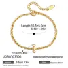 Elegante collar de acero de titanio, pulsera de nicho de lujo ligero, collar con colgante de circonita de acero inoxidable chapado en oro de 18K, joyería transfronteriza al por mayor