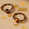 Anel Maillard Olho de Tigre Amarelo Facetado Anel Retrô Feminino Joia Joia de Outono e Inverno Presente