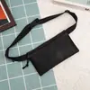 Riñonera de malla transpirable bolso de un solo hombro bolso cruzado para audífono radio deportivo simple ligero bolso pequeño de hombro bolso para teléfono
