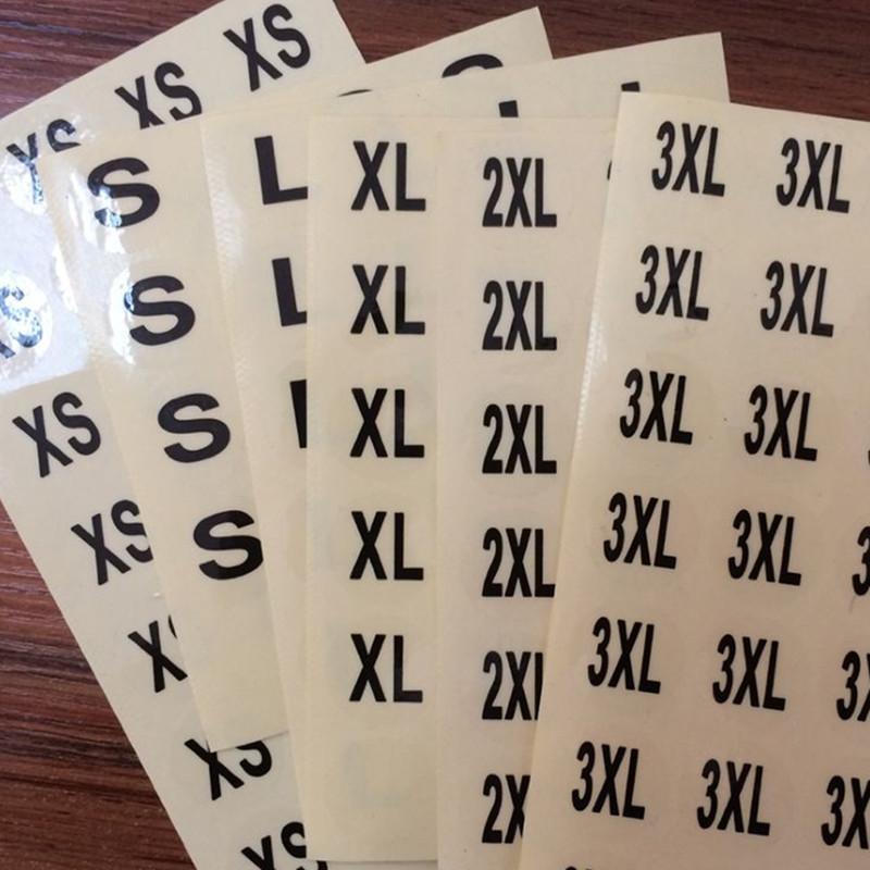 20MM  透明尺码贴