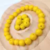 [Pedido Mínimo de Uma Peça] Materiais para Miçangas, Acessórios para Pulseiras, Miçangas, Miçangas Soltas DIY, Acessórios para Pulseiras, Miçangas Redondas de Cristal