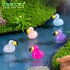 Comércio Exterior Transfronteiriço Nova Cor Criativa Flamingo Micro Paisagem DIY Decorações Acessórios Mini Desktop Pequenos Ornamentos