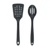 Utensilios de Cocina de Silicona Colador Pequeño de Silicona Juego de Dos Piezas Juego de Utensilios de Cocina de Silicona Pala Cuchara Especial Antiadherente