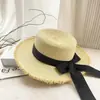 Chapéu de Pescador Anti-UV Novo Estilo, Chapéu de Praia para Férias com Proteção Solar, Chapéu Estiloso, Chapéu de Palha, Cobertura Facial, Design Simples Vazado