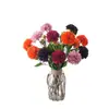 Mihuo Estilo Europeo Doble Cabeza Dalia Flores Artificiales Fabricante Decoración del Hogar Transfronterizo Boda Venta al por Mayor Flores Falsas Estilo Ins