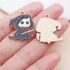 8 Calavera Negra Goteando Aceite Cabeza de Calabaza Gato Aleación Accesorios Colgante DIY Pulsera Llavero Colgante Amazon