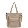 Nova Bolsa para Aulas Particulares para Alunos do Ensino Fundamental, Bolsa Transversal de Grande Capacidade Estilo Coreano, Bolsa de Mão Casual da Moda, Bolsa para Aulas Particulares para Mulheres