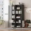 Estantería de Almacenamiento Estante de Piso Simple para el Hogar Multicapa Gabinete de Almacenamiento para Sala de Estar Espacio Estrecho Librero Pequeño Almacenamiento de Esquina de Pared