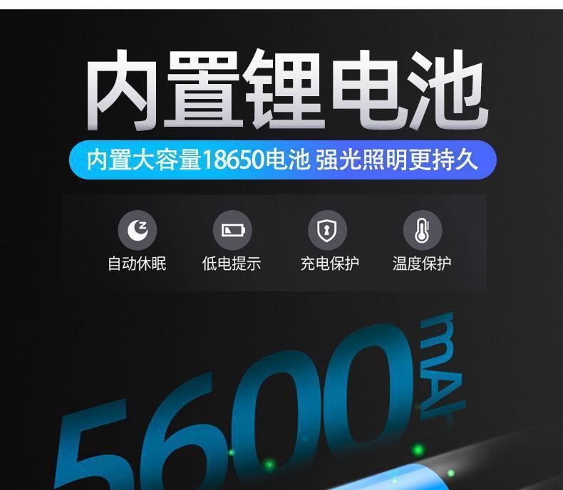 头戴式夜钓鱼LED照明