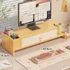 Soporte Elevador para Monitor de Computadora con Cajón Base para Aumentar la Altura de la Pantalla del Monitor de Escritorio Estante de Almacenamiento