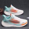 Zapatos Deportivos Nuevos de Primavera y Otoño para Hombre, Ligeros de Malla Transpirable de Suela Blanda Tejido Fly-Knit Zapatos para Correr de Estudiante, Zapatos Casuales de Moda para Hombre