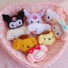 Lindo Blanco Rojo Despertar León Muñeca Accesorios Muñeca Adorno Colgante Bolso Colgante Pequeños Adornos Linda Muñeca de Peluche Mochila Escolar