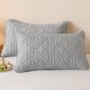Funda de Almohada Anti-Aceite para la Cabeza 48X74 Anti-Saliva y a Prueba de Suciedad Par de Cubiertas Protectoras para el Relleno de Almohada Capa Aislante Anti-Sudor