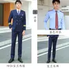Traje formal de uniforme de ferrocarril para hombre, ropa de trabajo formal para hotel KTV, uniforme profesional de azafata, uniforme del personal de tripulación