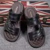Sandalias para Hombre 2026 Verano Antideslizantes Exteriores Para Conducir Modernas Zapatos de Playa Suela Suave Suela Gruesa Sandalias Impermeables