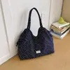 Bolsa com Estampa Floral Feminina 2026 Nova Tendência Verão Casual Moda Escola Trabalho Bolsa Tote Grande Capacidade Bolsa de Ombro Único