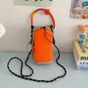 Botella de Agua Ligera de Dopamina Estilo Coreano Bolsa para Guardar el Teléfono Bolso Cruzado de Hombro para Ciclismo al Aire Libre Portátil
