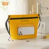 Bolsa Tote de Ombro com Contraste de Cores para Separação Seco-Molhado, Bolsa de Mão Leve para Viagens Curtas, Bolsa para Viagens de Negócios, Bolsa para Esportes e Fitness