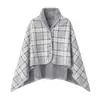 Xale quente com forro de fleece, cobertor multifuncional para outono e inverno, protetor de pescoço, capa espessa, cobertor para cochilo no escritório, fleece de vison nuvem