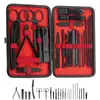 Nuevo Estilo Set de Cortaúñas Transfronterizo Cortauñas de Alta Calidad Set de 24 Piezas Tijeras para Uñas Domésticas Herramientas de Manicura Pedicura