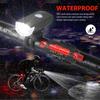 Luz delantera LED impermeable para bicicleta, luz trasera de advertencia, equipo de ciclismo, accesorios para bicicleta de montaña