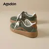 Zapatillas de entrenamiento retro alemanas Augusden para mujer, nuevo modelo de otoño 2026, con suela gruesa, que aumentan la altura, cómodas y no fatigantes zapatillas deportivas