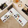 Alfombra de baño de barro de diatomeas suave de dibujos animados de Sanrio para puerta de baño, antideslizante, alfombra de baño absorbente de secado rápido
