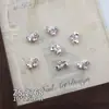 Cadena de Amor de Venta Caliente Transfronteriza Moño Rhinestones para Uñas Plateados Morados Rhinestones Rosa Girly Accesorios de Arte de Uñas con Rhinestones Venta al por Mayor
