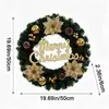 Nuevas Coronas Decorativas de Navidad, Colgantes para Puerta, Regalos, Decoraciones de Escena para Pared, Adornos de Navidad, Sala de Estar de Hotel al por Mayor