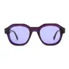 Gafas de Acetato Elegantes y Sencillas Más Vendidas de Amazon, Gafas de Sol Multiforma con un Toque de Lujo, de Moda en el Mercado de Comercio Exterior Europeo y Americano