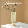 Linterna de Viento Alta Vintage Estilo Francés Florero Dopamina Retro Gama Alta Nicho Vidrio Decorativo Super Hermoso