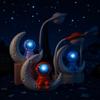 Luz Nocturna Astronauta Hombre Luna led Adornos de Ambiente de Mesita de Noche Luz Nocturna Dormitorio de Estudiantes Lectura de Cabecera Lámpara de Mesa Pequeña